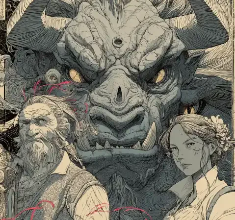 治愈生活题材漫画封面，厨房窗台的早餐场景
